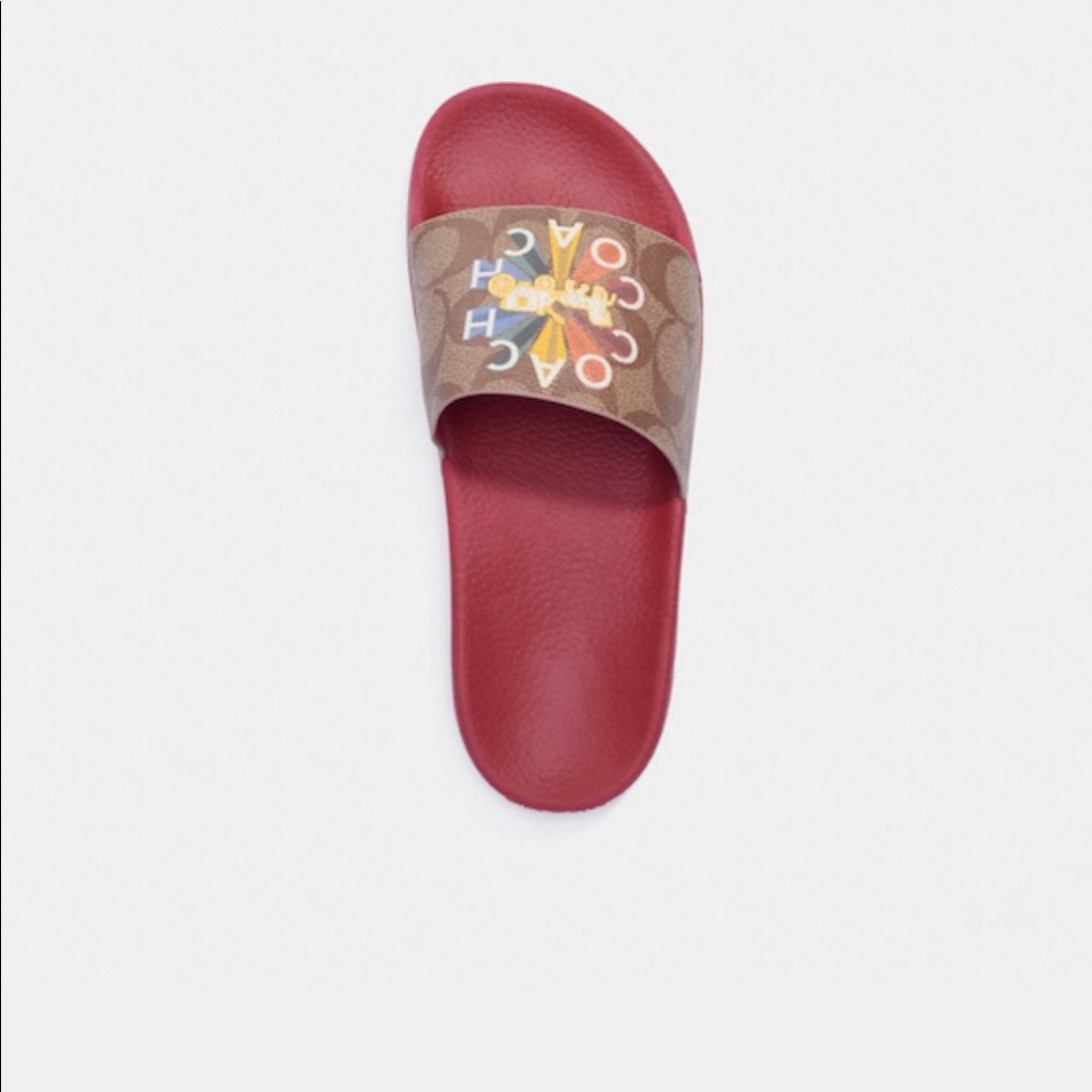Uli Sport Slide With Floral Print
